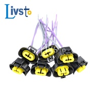 Konektor Otomatis 2 Pin untuk Lampu Kabut Mobil, Konektor Lampu Depan DJ7029T-3.5-21