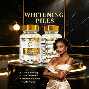 Vente Chaude : Gélules Puissantes de Glutathion Réduit, Collagène et Vitamine C, de Haute Qualité, Marque Privée, pour Éclaircissement Cutané Intense - Product Image 3