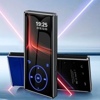 Bouton tactile portable lecteur MP3 numérique BT sans perte 4GB 8GB 16GB 32GB 64GB MP4 lecteur de musique pour étudiants personnes âgées sportifs