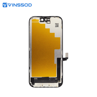 Écran LCD pour iPhone 16, assemblage d'écran OLED rigide de remplacement, adaptateur de réparation pour téléphone, vente en gros