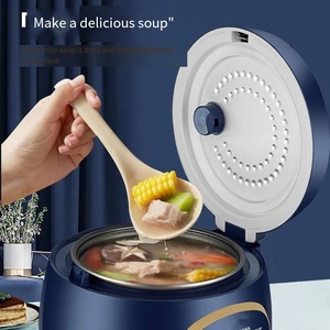 Mini olla <span class=keywords><strong>arrocera</strong></span> multifuncional de pequeña capacidad 1,8 L con múltiples funciones para guisar sopa y arroz - Product Image 5