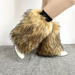 Scaldacollane da <span class=keywords><strong>Donna</strong></span> in Finta Pelliccia Ecologica, Morbidi e alla Moda, con Logo Personalizzato per Autunno Inverno - Product Image 4