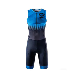 Combinaison de cyclisme et de triathlon pour homme, nouveau style, personnalisée, respirante, séchage rapide, compression, polyester, élasthanne, design logo, impression numérique - Product Image 2