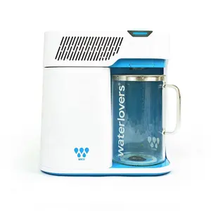 Waterlovers-Purificateur d'eau en 7 étapes en acier inoxydable pour comptoir de maison, petite distilleuse d'eau bon marché