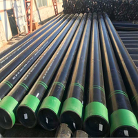 Tube de puits pétrolier API 5CT K55 J55 P110 N80 L80 de 7 pouces, filetage R1 à R3 BTC EUE, fourni directement par l'usine
