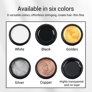 Gel per Unghie Spider Personalizzato OEM ODM, Gel Elastico ad Alta Elasticità per <span class=keywords><strong>Disegno</strong></span> Lineare, per Design Astratto di Nail Art - Product Image 4
