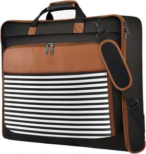 Free Sample Suit Carry on <b>Garment</b> <b>Bag</b> for <b>Travel</b> & Business Trips With Shoulder Strap - Product Image 1