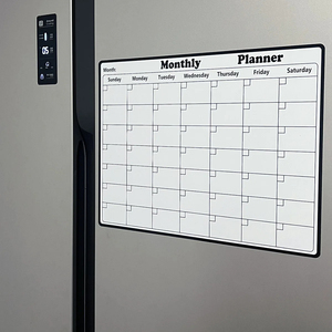 Calendario Magnetico Personalizzato Cancellabile a Secco, Lavagna Multifunzionale Mensile per Frigorifero, Pannello per Messaggi e Appunti, Decorazione per la Casa - Product Image 6