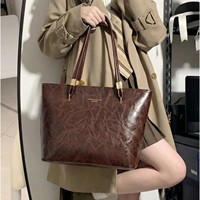 Sacs à bandoulière grande capacité pour femmes, sacs fourre-tout décontractés et polyvalents pour dames, sacs à main portables simples pour femmes