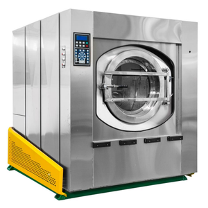 Mesin cuci elektrik Stainless Steel, Mesin cuci elektrik Stainless Steel 25kg fase tunggal, proses pembersihan air dingin, Pengering cuci industri komersial, baru - Product Image 3