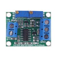 Voltage to Current Module 0-5V to 4-20mA Voltage Transmitter Non-Isolated DC7-30V Signal Generator Module