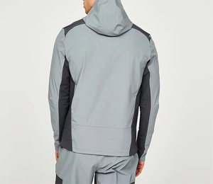 Chándal de invierno para hombre, marca OEM, con el mejor logotipo personalizado, color personalizado, 100% algodón, forro polar, transpirable, informal. - Product Image 5