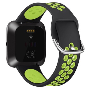Bracelet de montre en silicone respirant pour Fitbit Versa/Versa 2/Lite, bracelet de fitness, bracelet intelligent - Product Image 6