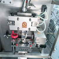 Machine d'emballage verticale automatique haute productivité pour bâtonnets de confiture de fruits, équipement d'emballage liquide avec moteur pour sachets alimentaires