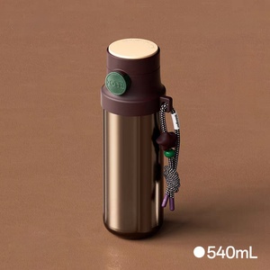 HOT 540ml Portable Travel Mug with Hand Grip Insulation Eco-Friendly New Design Vacuum Flask Water <b>Bottle</b> for <b>Coffee</b> - Product Image 1