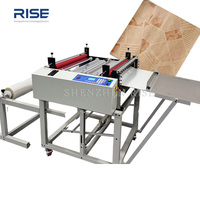 Cortadora Industrial de Rollos de Papel a Hojas LCD, Máquina Cortadora de Papel con Revestimiento de Silicona para Hornear, Papel Absorbente de Aceite en Venta