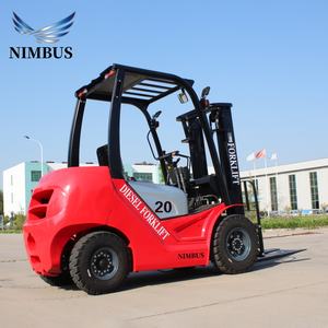 Chariot élévateur diesel de 2 tonnes de qualité industrielle certifié NIMBUS ISO 9001, hauteur de levage personnalisable, faibles émissions - Product Image 4