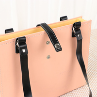 Sac à main en papier personnalisé en gros pour le stockage de fichiers scolaires des étudiants sac de placement de dossiers de documents