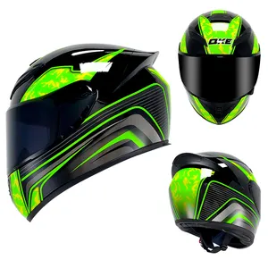 Smart Motorrad helm für den Großhandel Schwarz Weiß XXL Chinesische OEM Shell Packing Face PCS Kunststoff farbe Double Support Safety ABS