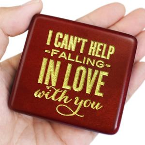 Caja de música de madera roja vino, juego de películas, Melody, música, regalo creativo, venta al por mayor, profesional - Product Image 1