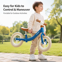 Vélo d'équilibre pour enfants à prix d'usine en gros, léger en acier au carbone, trottinette d'équilibre pour enfants, personnalisable OEM ODM pour les vendeurs en ligne