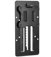 Adaptateur VESA pour écran lcd jusqu'à 27 pouces, support réglable en hauteur, Kit de support pour moniteur individuel