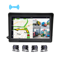 La caméra de tableau de bord 4G Bluetooth GPS de navigation prend en charge la surveillance à distance en temps réel et la caméra de tableau de bord à écran partagé à quatre canaux