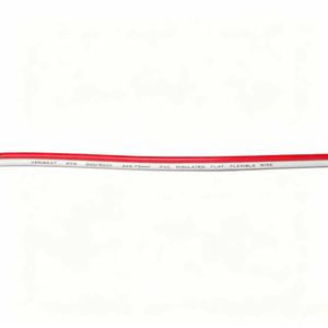 Cavo Piatto Flessibile RVB <span class=keywords><strong>2</strong></span> Conduttori <span class=keywords><strong>0</strong></span>.5mm² <span class=keywords><strong>0</strong></span>.75mm² 1mm² 300V Parallelo con Isolamento in PVC per Connessione di Elettrodomestici e Lampade - Product Image 5