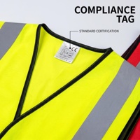 Chaleco de Seguridad Reflectante Multifuncional de Alta Visibilidad para la Industria de la Construcción