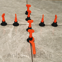 Système de nivellement de carreaux en plastique T-lock de haute qualité, moderne, étanche, avec un bon emballage