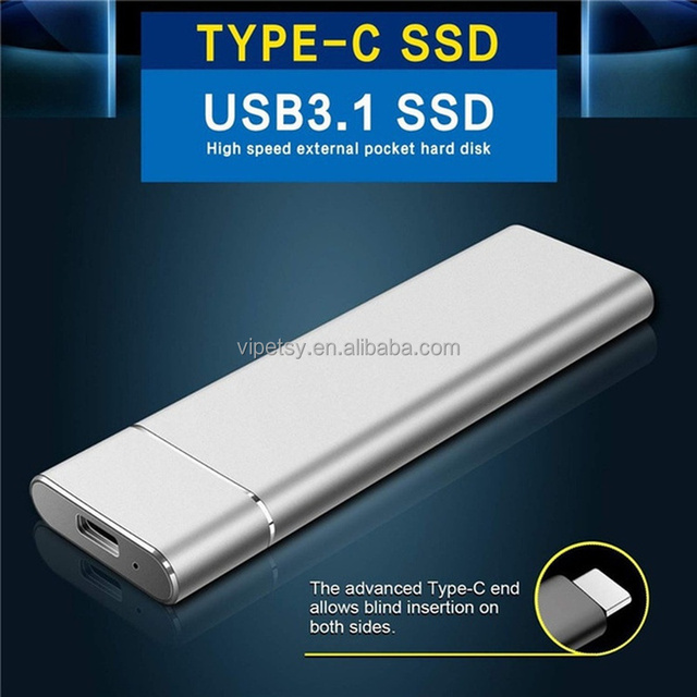Portable External Solid State Drive 1TB 2TB 64TB 128TB SSD Mobile Storage Device USB3.1 Hard Drive for Laptops Computer