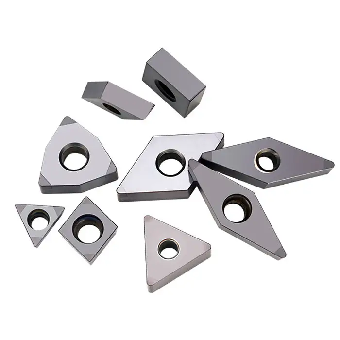 PCD Insert Turning Tools Solid CBN Diamond Grooving Milling Inserts