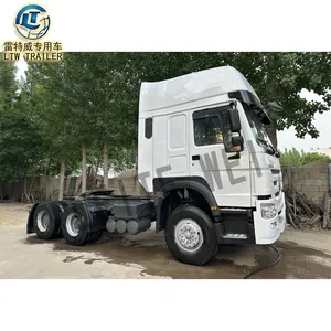 दूसरा हाथ 6X4 Sinotruk Howo 375hp 420hp RHD tactor इस्तेमाल किया ट्रक तंजानिया में बिक्री के लिए