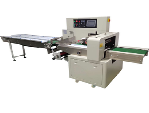 Machine d'emballage automatique de type oreiller en papier à haute précision SPK700 pour produits alimentaires, boissons, produits chimiques et autres marchandises - Product Image 4