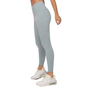 Leggings Deportivos de Cintura Alta con Logotipo Personalizado para Mujer, Ropa Deportiva para Gimnasio con Mallas Deportivas Estampadas para Yoga - Product Image 3