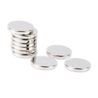 Aimant à disque en néodyme N52SH 20x3mm à faible MOQ pour moteurs et outils magnétiques, certifié REACH, RoHS, ISO 9001, nickelé