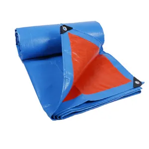 Factory Price Waterproof Anti-UV Tarps 100% PE tarpaulin for Long-distance Transport Cover