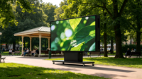 Écran LED mobile P2 d'extérieur, mur vidéo autoportant et mobile, grand écran publicitaire sur pied, vente en gros