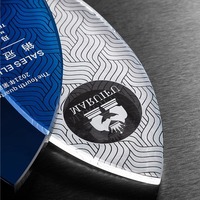 Nouveau trophée créatif en quartz transparent avec gravure personnalisée, motif or/blanc, médaille d'honneur haut de gamme élégante pour les employés exceptionnels