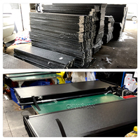 Couvercle de Tonneau Ranger en aluminium à trois volets pour Hilux Vigo Revo Dmax Ford F-150 Tundra électrique pour Tacoma NP300