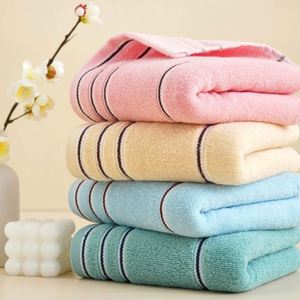 Toalla Facial de Algodón Puro para el Hogar, Suave y Absorbente, para Uso en Hoteles y en el Hogar, Unisex, 34 * 74 cm, Pieza Individual, Venta al Por Mayor 6833 - Product Image 1