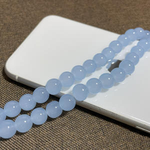 Nouvelles perles rondes en lucite de couleur unie, accessoires de bijoux DIY, bracelets, colliers, chaîne de téléphone portable, fabrication de bijoux - Product Image 6