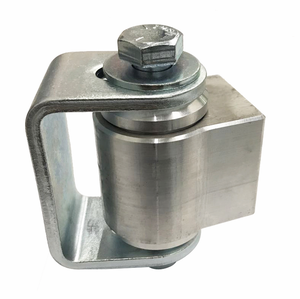 Verzinktes Hochleistungs-Kugellager Stahlkörper-Schweißscharnier mit U-förmiger Halterung für Schwingtore - Product Image 3