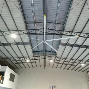 China Factory Direct Sell Big Diameter Warehouse And Factory HVLS Industrial Ceiling Fan Hvls Fan For Industrial 24ft/7.3m