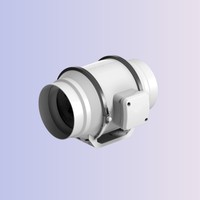 Ventilateur en ligne à flux mixte de ventilation à économie d'énergie pour tente de culture