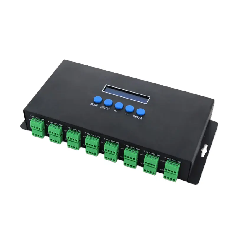 BC-216 Led Pixel Controllerled Controller For Led Strip 16 Ports Dmx Artnet Controller For Ws 2811 & Ws 2815