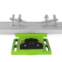 Mini table de travail coulissante pour perceuse à colonne, table transversale de fraisage, étau de fraisage, support de perceuse d'établi