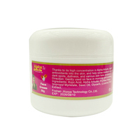Crème Visage Hydratante et Éclaircissante Anti-Âge à l'Arbutine, Glycérine, Aloe Vera et Acide Kojique, Correcteur de Taches Brunes, Marque Privée, Végane