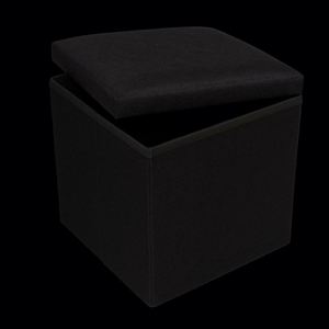 Modern Stool Living Room Furniture <b>Storage</b> Box Fabric Stainless Steel Bamboo Highest Quality Sample Available Stools Counter - Product Image 2