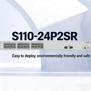Commutateur d'entreprise S110-24P2SR 24 ports, 16*PoE+ 8*10/100M 2*SFP, commutation réseau gérée de couche 2+ - Product Image 1